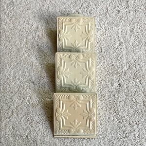 Russ Cream Decorative Three Tired Letter Holder